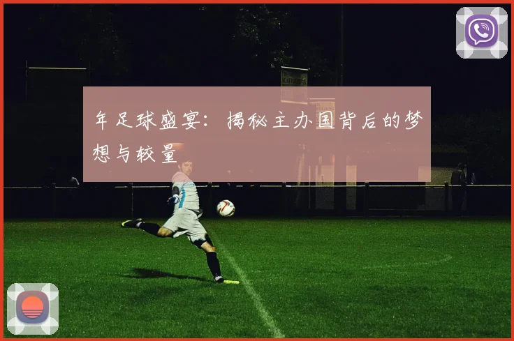 年足球盛宴：揭秘主办国背后的梦想与较量